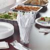 imageHefty Bulk Plastic Forks 600 Count White Disposable Forks for Offices Concessions Stands Food Trucks School Cafeterias Catering and More3 Piece Set