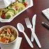 imageHefty Bulk Plastic Forks 600 Count White Disposable Forks for Offices Concessions Stands Food Trucks School Cafeterias Catering and More3 Piece Set