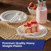 imageHefty Bulk Plastic Forks 600 Count White Disposable Forks for Offices Concessions Stands Food Trucks School Cafeterias Catering and MoreSpoons