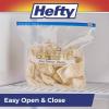 imageHefty Calendar Slider Gallon Freezer Bags 1 Gallon Size Slider Bags with Stand and Fill Expandable Bottoms Helps Prevent Freezer Burn 25 Count Pack of 4Gallon