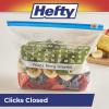 imageHefty Calendar Slider Gallon Freezer Bags 1 Gallon Size Slider Bags with Stand and Fill Expandable Bottoms Helps Prevent Freezer Burn 25 Count Pack of 4Quart