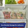 imageHefty Compostable PressToClose Quart 40 Count40 Count Compostable Pack of 12