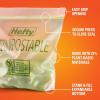 imageHefty Compostable PressToClose Quart 40 Count40 Count Compostable Pack of 12
