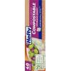 imageHefty Compostable PressToClose Quart 40 Count40 Count Compostable Pack of 12