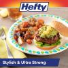 imageHefty ECOSAVE Compostable Paper Plates 1018 Inch 45 Count10 Inch Plate