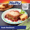 imageHefty ECOSAVE Compostable Paper Plates 1018 Inch 45 Count10 Inch Plate