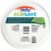 imageHefty ECOSAVE Compostable Paper Plates 1018 Inch 45 Count22 Count