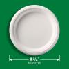 imageHefty ECOSAVE Compostable Paper Plates 1018 Inch 45 Count834in Plate