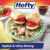 imageHefty ECOSAVE Compostable Paper Plates 1018 Inch 45 Count86 Inch Plate
