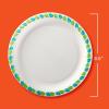 imageHefty ECOSAVE Compostable Paper Plates 1018 Inch 45 Count86 Inch Plate