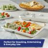imageHefty ECOSAVE Compostable Paper Plates 1018 Inch 45 CountCompartment Tray