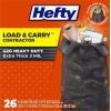 imageHefty Load ampamp Carry Heavy Duty Contractor Large Trash Bags 42 Gallon 26 Count26 Count Pack of 2