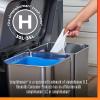 imageHefty Made to Fit Trash Bags Fits simplehuman Size G 8 Gallons 100 Count 5 Pouches of 20 Bags EachSilver