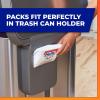 imageHefty Made to Fit Trash Bags Fits simplehuman Size G 8 Gallons 100 Count 5 Pouches of 20 Bags EachSilver