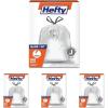 imageHefty Made to Fit Trash Bags Fits simplehuman Size G 8 Gallons 100 Count 5 Pouches of 20 Bags EachWhite