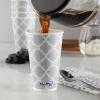imageHefty Paper Disposable Hot Cups with Lids LeakResistant Disposable Coffee Cups Double Insulated To Help Prevent Burning TightFitting Lid Helps Prevent Sloshing and Spills 16 Ounce 20 Count20 Count Pack of 1