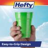 imageHefty Party On Disposable Plastic Cups Assorted 16 Ounce 100 Count16 Ounces