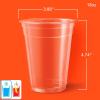 imageHefty Party On Disposable Plastic Cups Assorted 16 Ounce 100 Count18 Ounces