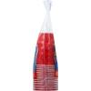 imageHefty Party On Red Plastic Cups Disposable Plastic Party Cups for Easy Cleanup and Large Gatherings Red Cups for BBQs Birthdays Parties and More 18 Ounce 50 Count18 Ounce