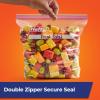 imageHefty Press to Close Plastic Bags for Food Storage Gallon Size 20 CountPress to Close