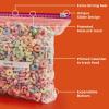 imageHefty Slider Calendar Storage Bags Half Gallon Size 32 Count Pack of 4 128 TotalGallon