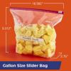 imageHefty Slider Calendar Storage Bags Half Gallon Size 32 Count Pack of 4 128 TotalGallon