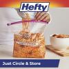 imageHefty Slider Calendar Storage Bags Half Gallon Size 32 Count Pack of 4 128 TotalGallon