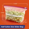 imageHefty Slider Calendar Storage Bags Half Gallon Size 32 Count Pack of 4 128 TotalHalf Gallon