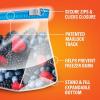 imageHefty Slider Freezer Storage Bags Gallon Size 25 Count Pack of 9 225 TotalSlider