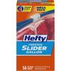 imageHefty Slider Freezer Storage Bags Gallon Size 25 Count Pack of 9 225 TotalSlider