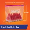 imageHefty Slider Storage Bags Quart Size 20 Count Pack of 9 180 Total20 Count Pack of 9