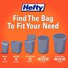 imageHefty Small Garbage Bags Flap Tie Lavender ampamp Sweet Vanilla Scent 4 Gallon 26 CountClean Burst