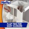 imageHefty Small Garbage Bags Flap Tie Lavender ampamp Sweet Vanilla Scent 4 Gallon 26 CountClean Burst