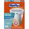 imageHefty Small Garbage Bags Flap Tie Lavender ampamp Sweet Vanilla Scent 4 Gallon 26 CountWhite