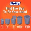 imageHefty Small Garbage Bags Flap Tie Lavender ampamp Sweet Vanilla Scent 4 Gallon 26 Countlavender
