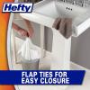 imageHefty Small Garbage Bags Flap Tie Lavender ampamp Sweet Vanilla Scent 4 Gallon 26 Countlavender