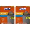 imageHefty Strong Extra Large Trash Bags Black 33 Gallon 48 CountBlack