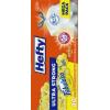 imageHefty Ultra Strong 13 Gallon Trash Bags Black Tall Kitchen Trash Bags 13 Gallon Size Break Resistant Drawstring Enclosure Continuous Odor Control Blackout Clean Burst Scent 80 BagsFabuloso Lemon