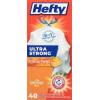 imageHefty Ultra Strong 13 Gallon Trash Bags Black Tall Kitchen Trash Bags 13 Gallon Size Break Resistant Drawstring Enclosure Continuous Odor Control Blackout Clean Burst Scent 80 BagsCitrus Twist