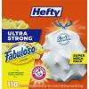 imageHefty Ultra Strong 13 Gallon Trash Bags Black Tall Kitchen Trash Bags 13 Gallon Size Break Resistant Drawstring Enclosure Continuous Odor Control Blackout Clean Burst Scent 80 BagsFabuloso Lemon