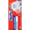 imageHefty Ultra Strong 13 Gallon Trash Bags Tall Kitchen Trash Bags 13 Gallon Size Drawstring Closure Continuous Odor Control White Clean Burst Scent 80 Bags40 Count Pack of 6