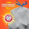 imageHefty Ultra Strong 13 Gallon Trash Bags Tall Kitchen Trash Bags 13 Gallon Size Drawstring Closure Continuous Odor Control White Unscented 110 BagsGrey