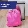 imageHefty Ultra Strong 13 Gallon Trash Bags Tall Kitchen Trash Bags 13 Gallon Size Resist Leaks Punctures and Rips Continuous Odor Control Pink Fabuloso Watermelon Scent 110 BagsFabuloso Watermelon