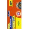 imageHefty Ultra Strong 30 Gallon Trash Bags Large Trash Bags 30 Gallon Size Multipurpose Break Resistant Drawstring Closure Resists Leaks Punctures and Tears Black Fabuloso Lemon Scent 50 Bags50 Count Pack of 3