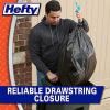 imageHefty Ultra Strong Multipurpose Large Trash Bags Black Unscented 30 Gallon 25 Count14 Count Pack of 2