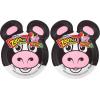 imageHefty Zoo Pals Party Edition Paper Plates for Kids Assorted Animal Designs 775 Inches with Two Dipping Compartments MultiColor 20 Count8 Inch Plate