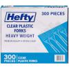 imageHefty Bulk Plastic Forks 600 Count White Disposable Forks for Offices Concessions Stands Food Trucks School Cafeterias Catering and MoreForks