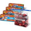 imageHefty Calendar Slider Gallon Freezer Bags 1 Gallon Size Slider Bags with Stand and Fill Expandable Bottoms Helps Prevent Freezer Burn 25 Count Pack of 4Gallon