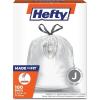 imageHefty Made to Fit Trash Bags Fits simplehuman Size G 8 Gallons 100 Count 5 Pouches of 20 Bags EachWhite