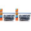 imageHefty Press to Close Plastic Freezer Bags Gallon Size 20 CountPress to Close